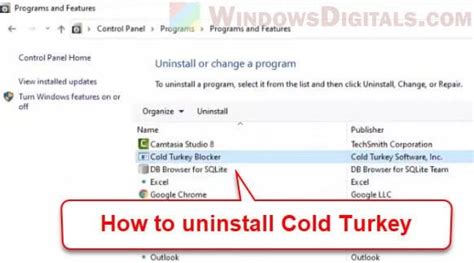 uninstall cold turkey reddit.